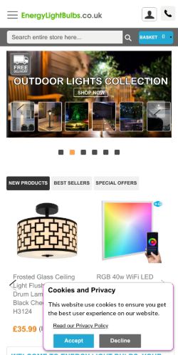 Mobile page screenshot