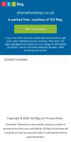 Mobile page screenshot