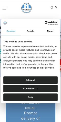 Mobile page screenshot