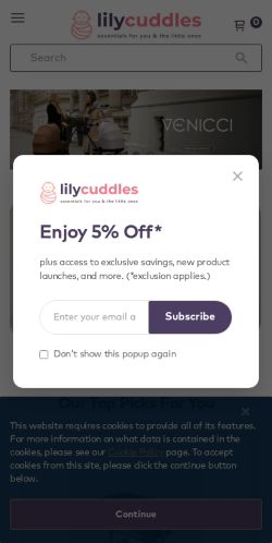 Mobile page screenshot