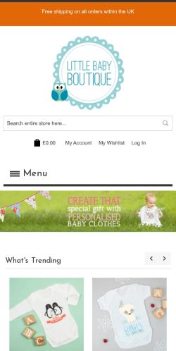 Mobile page screenshot