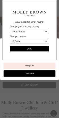Mobile page screenshot