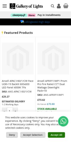Mobile page screenshot