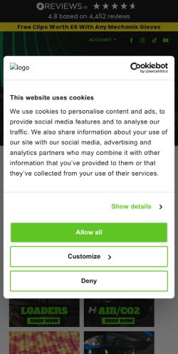 Mobile page screenshot