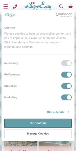 Mobile page screenshot