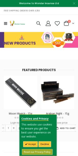 Mobile page screenshot