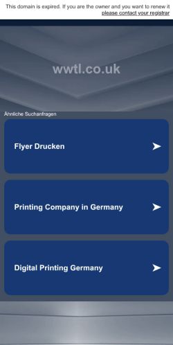 Mobile page screenshot