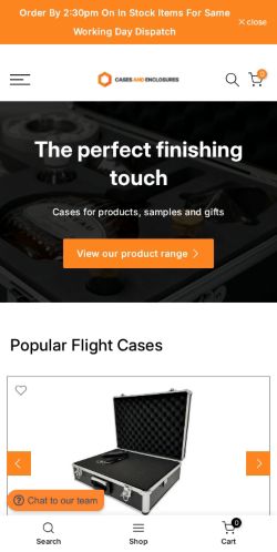 Mobile page screenshot