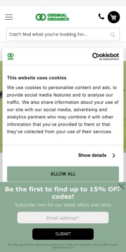 Mobile page screenshot