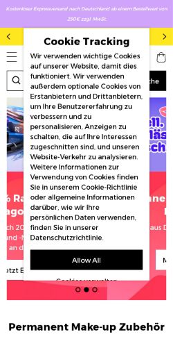 Mobile page screenshot