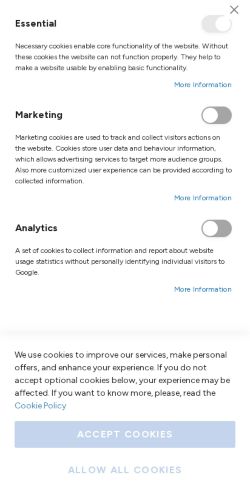 Mobile page screenshot