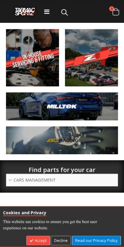 Mobile page screenshot