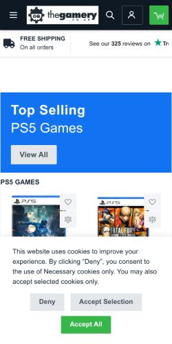 Mobile page screenshot