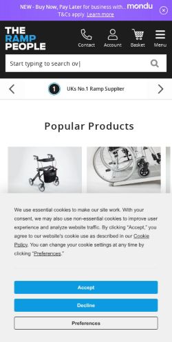 Mobile page screenshot