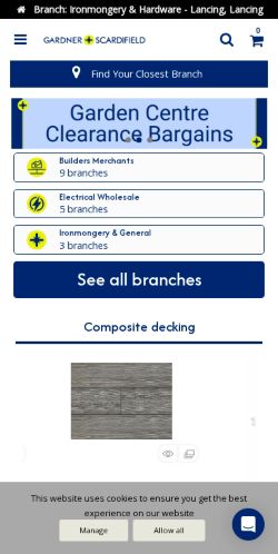 Mobile page screenshot