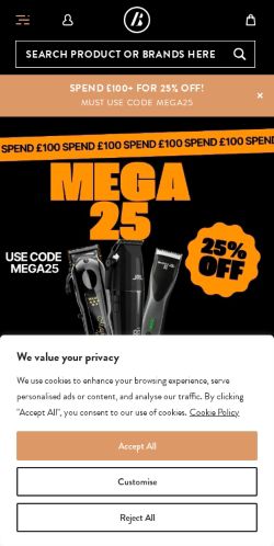 Mobile page screenshot