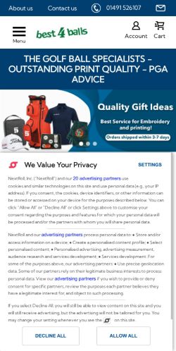 Mobile page screenshot