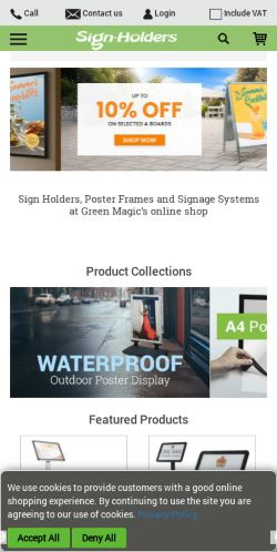 Mobile page screenshot