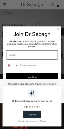 Mobile page screenshot