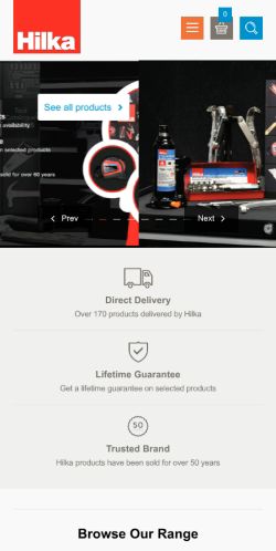 Mobile page screenshot
