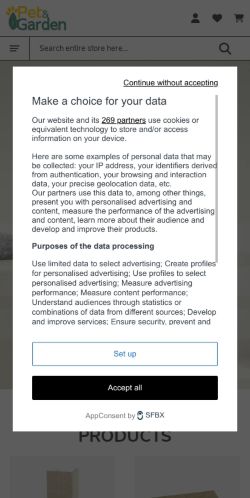 Mobile page screenshot