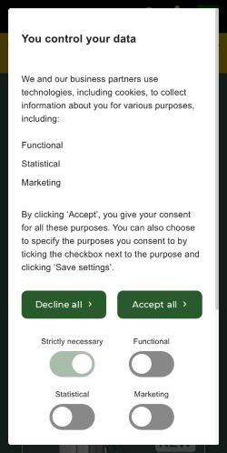 Mobile page screenshot