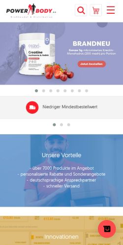 Mobile page screenshot
