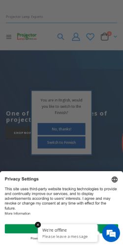 Mobile page screenshot