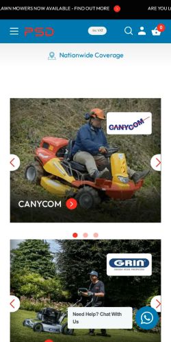 Mobile page screenshot