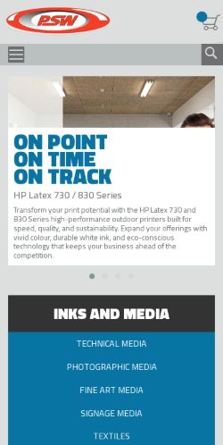 Mobile page screenshot