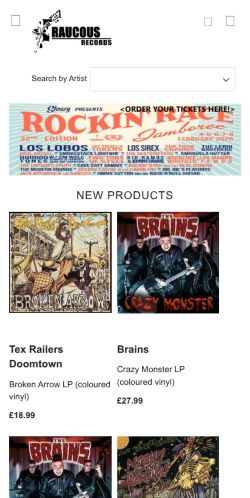 Mobile page screenshot