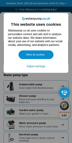 Mobile page screenshot