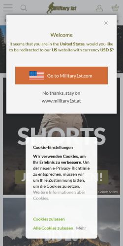 Mobile page screenshot