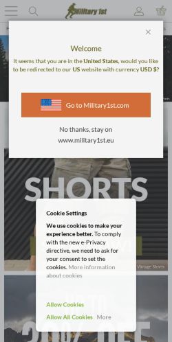 Mobile page screenshot