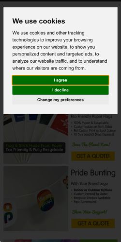 Mobile page screenshot