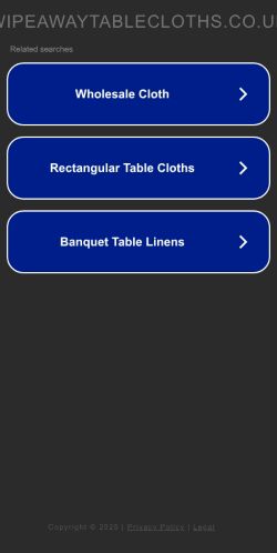 Mobile page screenshot