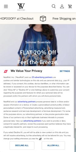 Mobile page screenshot