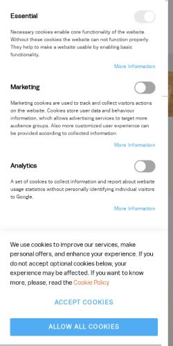 Mobile page screenshot