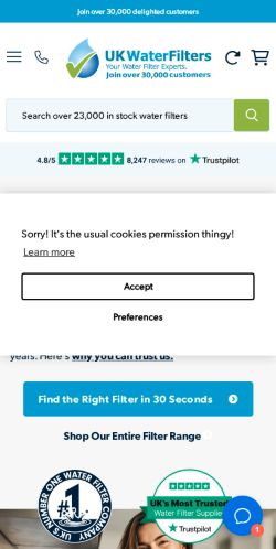 Mobile page screenshot