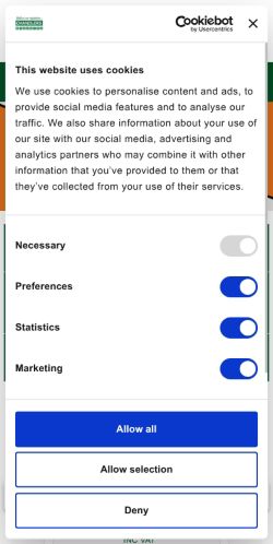 Mobile page screenshot