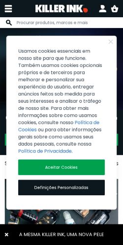 Mobile page screenshot