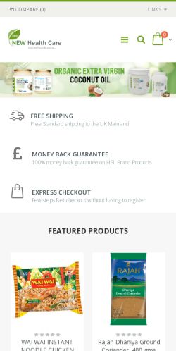 Mobile page screenshot