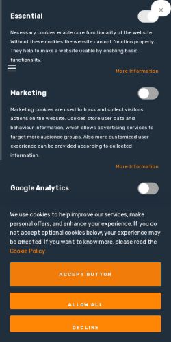 Mobile page screenshot