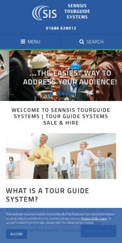 Mobile page screenshot