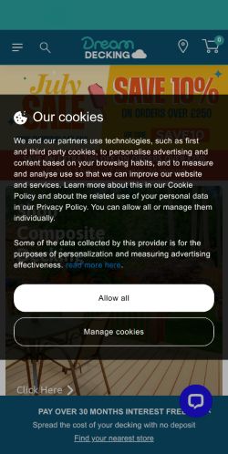 Mobile page screenshot