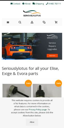 Mobile page screenshot
