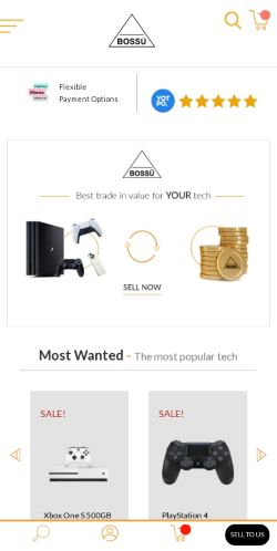 Mobile page screenshot