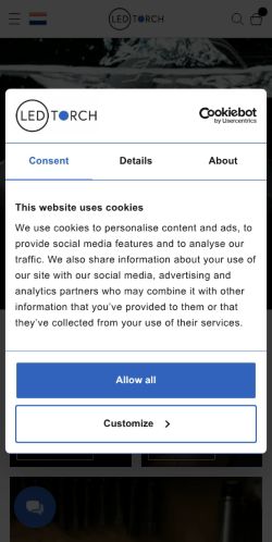 Mobile page screenshot