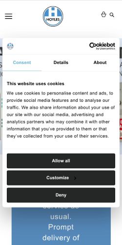 Mobile page screenshot