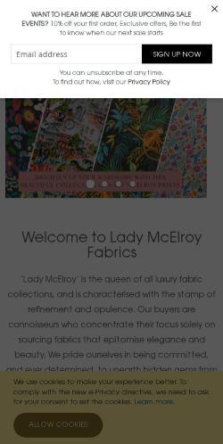 Mobile page screenshot